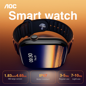 AOC T7 Smart Watch Non Invasive Glucose & Heart Rate Tracking