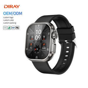 DIRAY S8 Fashion Smart Watch for Men Zinc Alloy Body