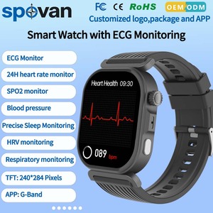 2026 Custom Logo Connected Smart Watch Health Tracking Sleep Monitoring ECG+HRV