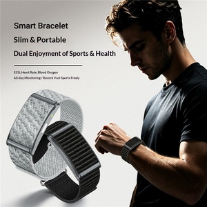 GE54 Smart Bracelet Screenless Design ECG HRV PTT