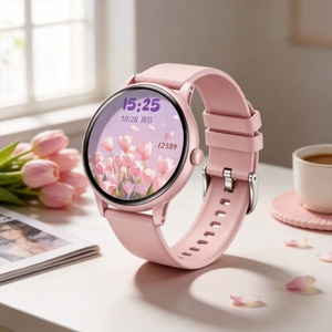 DF02 Round Smart Watch for Running Wireless Charging
